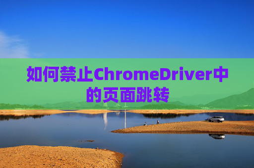 如何禁止ChromeDriver中的页面跳转
